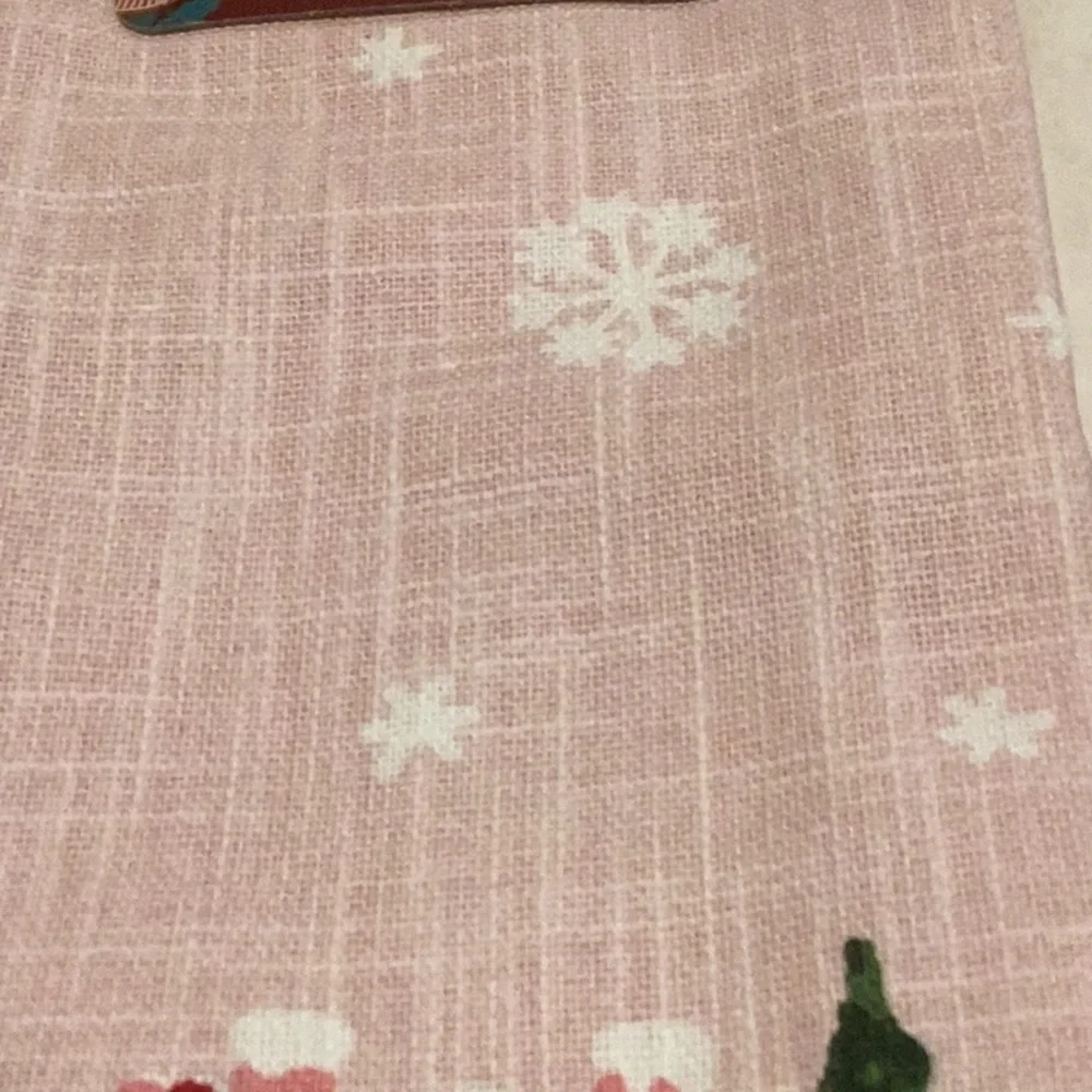 Pink Gingerbread Kitchen Towels - set of 3
